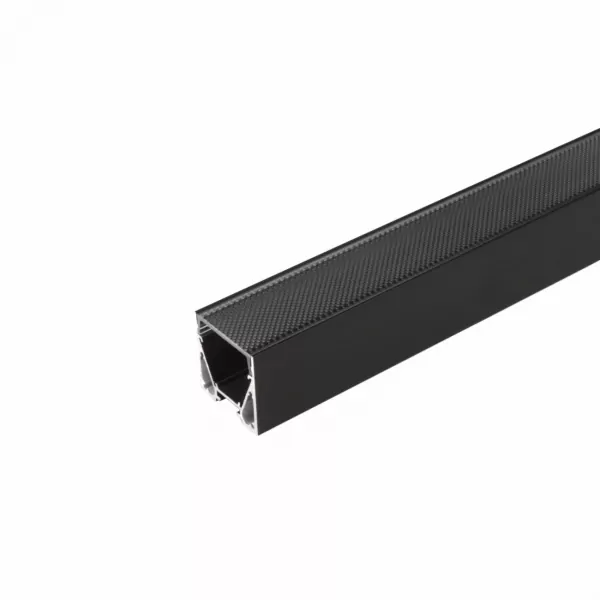 Alu Profil Medium 30x30mm Schwarz eloxiert für LED Streifen